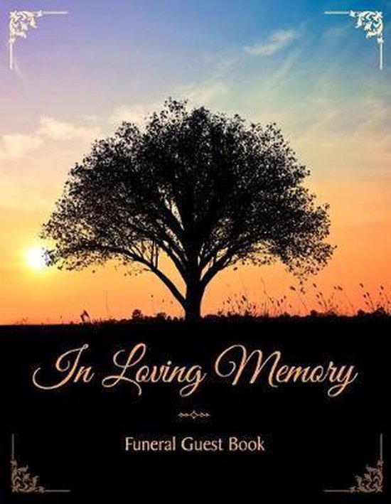 In Loving Memory Funeral Guest Book, Alicia Brook 9781082839306