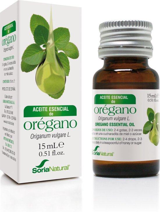 SoriaNatural® Oregano Essentiële Olie 15 Etherische olie