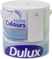 Dulux Colours Mur & Plafond - Satin - Wit - 2.5L