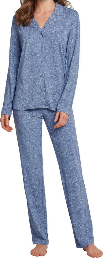 Dames Kleding voor voor Nachtmode voor Pyjamas Schiesser Pyjama Met Modal in het Blauw 