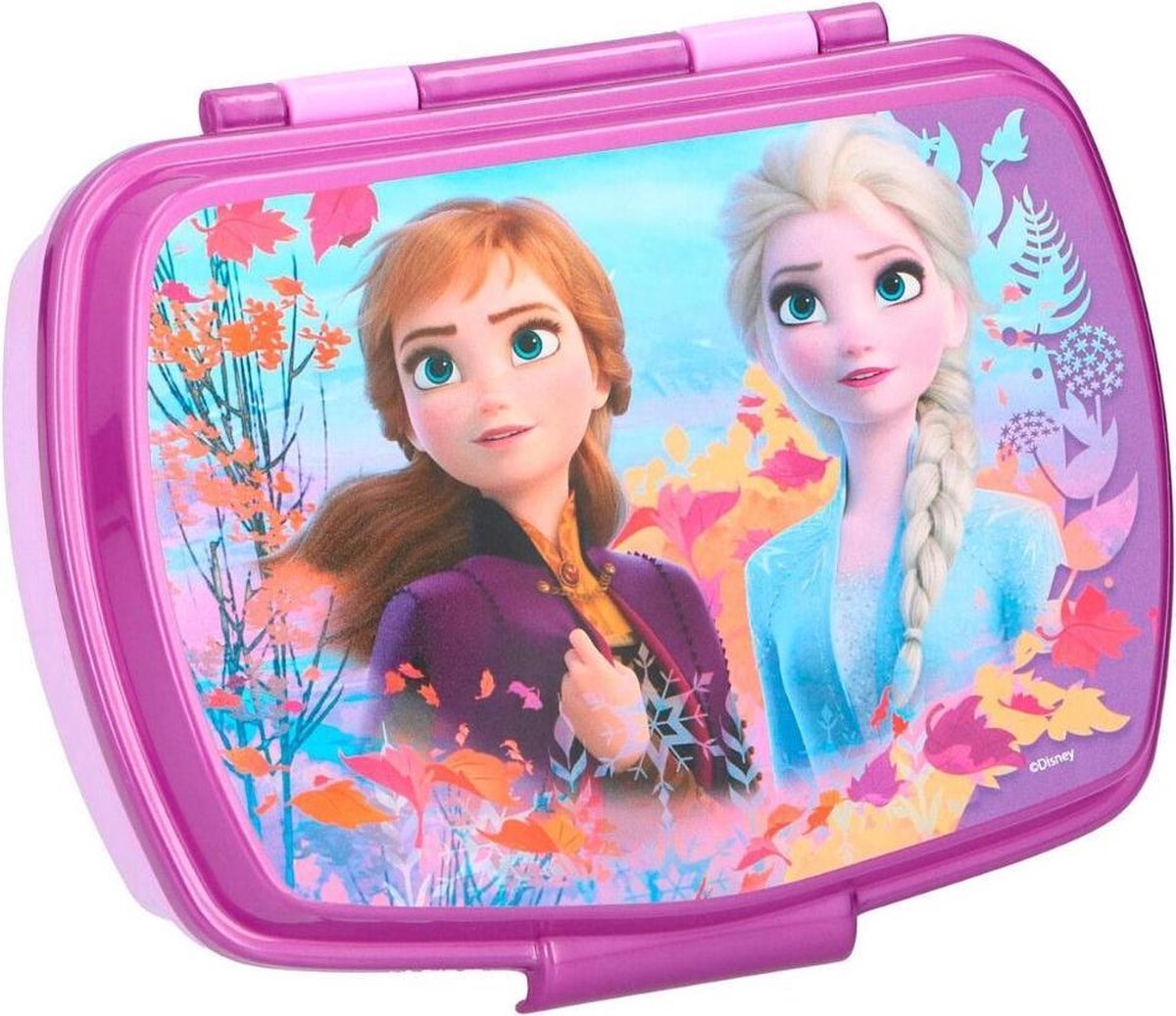 sigaar diep vervoer Disney Frozen Broodtrommel - Lunchbox - Broodbakje - Anna - Elsa - Kinderen  - Meisje | bol.com