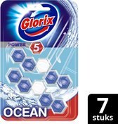 Glorix Power 5 Wc Blok Ocean - 7 x 2 stuks - Voordeelverpakking