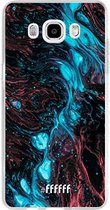 Samsung Galaxy J5 (2016) Hoesje Transparant TPU Case - River Fluid #ffffff