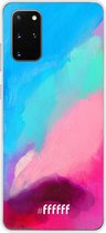Samsung Galaxy S20+ Hoesje Transparant TPU Case - Abstract Hues #ffffff