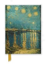 Van Gogh Starry Night Over The Rhone (Foiled Journal)