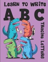 Learn to Write ABC Tracing Letters