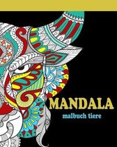 MANDALA malbuch tiere