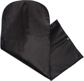 Beschermhoes voor kleding zwart 100 x 60 cm - Kledinghoezen - Kleding opbergen accessoires