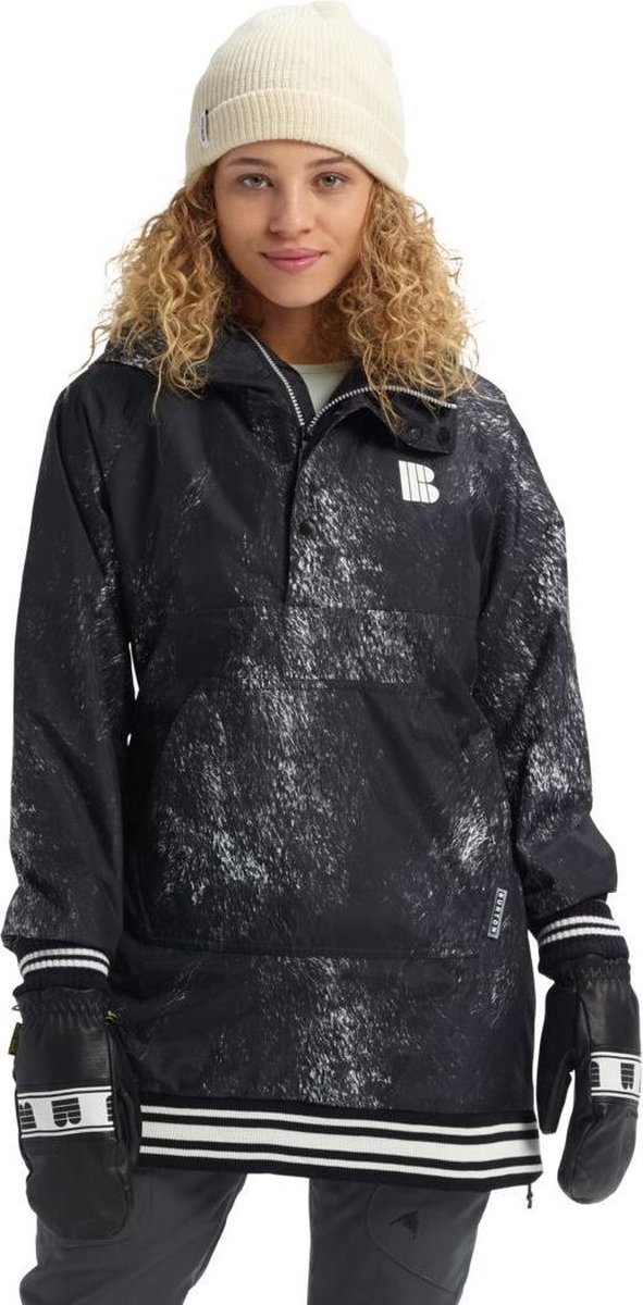 Burton Loyle Anorak Dames Ski jas Black Maat XS bol