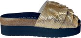 Sixtyseven - plateau sandalen - maat 38 - dames - goud metallic
