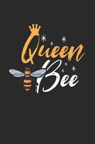 Queen Bee with Crown Notebook