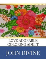 Love Adorable Coloring Adult