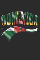 Dominica Notebook: Dominica Notebook - college book - diary - journal - booklet - memo - composition book - 120 sheets - Dot Grid paper 6