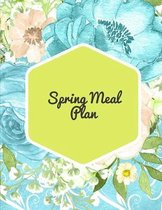 Spring Meal Planner: Weekly Menu Planner and Grocery List
