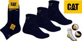CATERPILLAR SOKKEN - CAT Work Quarters sokken - 39/42 - donkerblauw - 3 paar