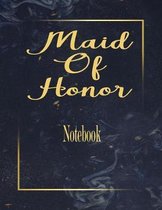 Maid Of Honor Notebook: Bridal Party Tasks and Party Planner