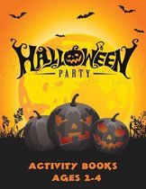 Halloween Activity Books 2-4