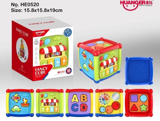 Blokkendoos Vormpjes – Baby | Speelgoed Blokken 1 jaar | Baby Speelgoed Box  – 0 jaar |... | bol.com