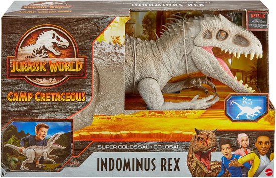 Jurassic World Super Colossal Indominus Rex - Speelgoeddino - Mattel