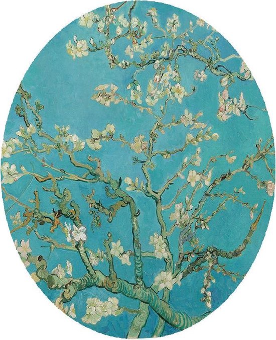 Fleur d'amandier, Vincent van Gogh - Photo sur cercle de papier peint - ⌀ 100 cm