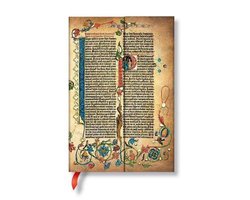 Gutenberg Bible- Parabole Mini Unlined Hardcover Journal
