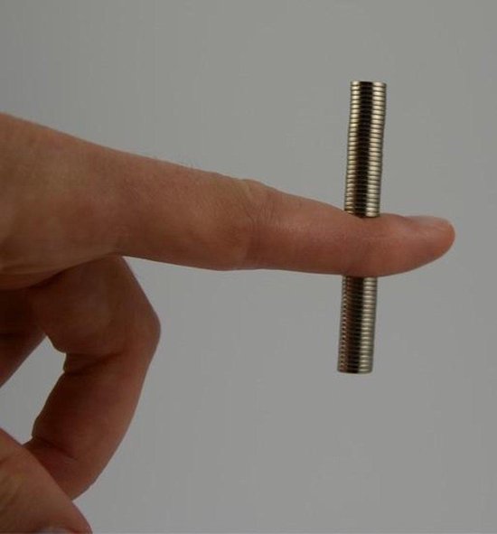 Super sterke magneten - 8 x 1 mm (25-stuks) - Rond - Neodymium - Koelkast magneten - Whiteboard magneten - Klein - Ronde - 8x1mm - Minigadgets