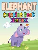 Elephant Coloring Book For Kids