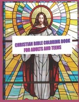 Christian Bible Coloring Book For Adults & Teens