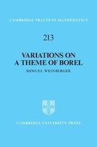 Cambridge Tracts in MathematicsSeries Number 213- Variations on a Theme of Borel