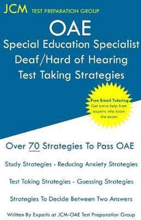 OAE Special Education Specialist Deaf/Hard of Hearing Test T ... - cover