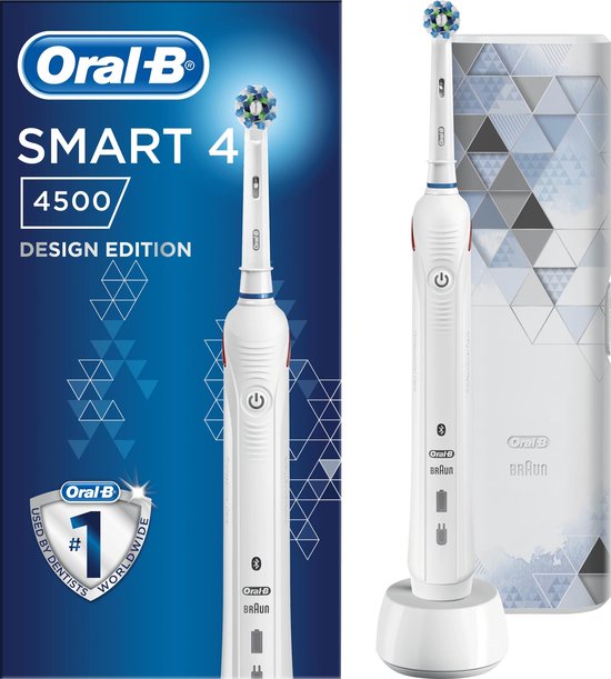 Malawi Moeras Injectie Oral-B Smart 4 4500 - Wit - Elektrische Tandenborstel | bol.com