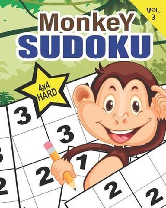 Monkey Sudoku Vol. 3 Hard, Lake Cottage Press 9798644358854 Boeken