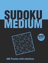 Sudoku Medium 600 Puzzles with solutions