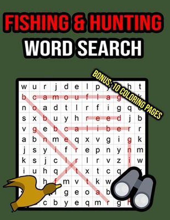 Fishing & Hunting Word Search, Puzzlezyx Papperbacks 9798644015047