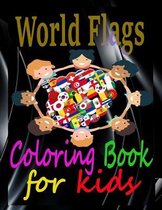 World Flags Coloring Book for kids