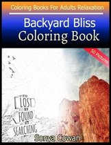 Backyard Bliss Coloring Book For Adults Relaxation 50 pictures