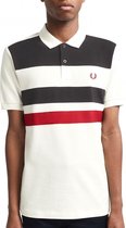 Fred Perry - Tape Detail Polo Shirt - Herenpolo - XL - Multi