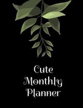 Cute Monthly Planner: Daily / Weekly / Monthly planner Calendar and ToDo List Tracker