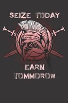 Sword Seize Today Notebook Journal: Sword Seize Today Notebook Journal Gift College Ruled 6 x 9 120 Pages