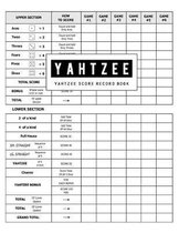 Yahtzee Score Record