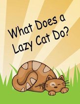 What Does a Lazy Cat Do?: Young Readers Book About a Lazy Cat Easy Reading Sentences Bright Pictures Storybook For Little Kids Kindergarten Grad