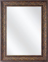 Spiegel met Lijst - Goud - 20 x 50 cm - Sierlijk - Barok - Buitenmaat: 38 x 68 cm