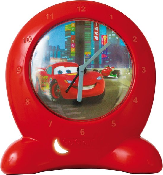 Moose Toys Cars - Go Glow® Clock, Réveil Lumineux | bol