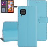 Hoesje voor Huawei P40 Lite - LichtBlauw - Book Case - Kaarthouder