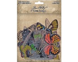 Tim Holtz Idea-ology  Transparent Wings (72pcs) (TH93785)
