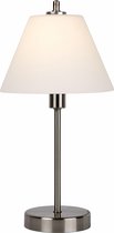 Lucide TOUCH - Lampe de table - Ø 22 cm - 1xE14 - 3 StepDim - Chrome Dépoli
