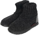 Giesswein Sloffen - Maat 35 - Unisex - zwart,grijs