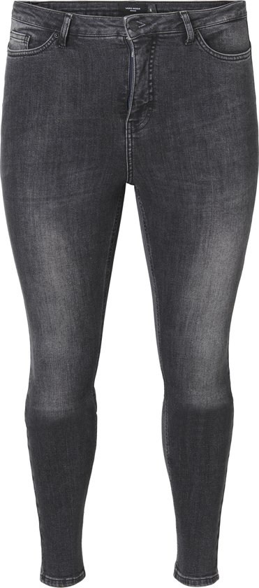 Vero Moda Curve Lora High Waist Dames Slim Jeans - Maat L (46)
