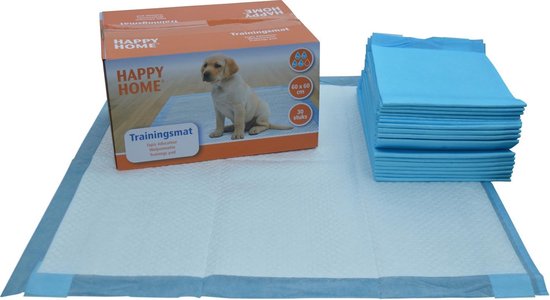 Happy Home Trainingsmat - Zindelijkstraining - 30 stuks - 60X60 cm