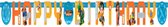 Nickelodeon Verjaardagsslinger Rusty Rivets 200 Cm Multicolor